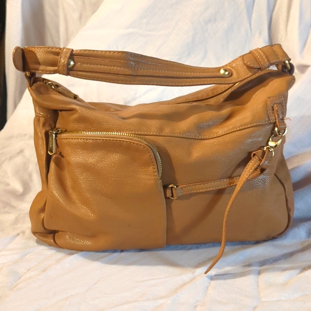 Caramel Co-Lab Purse 12"w x 10"h x 3.5"d